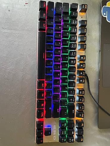 komputer ekrani: Rampage V60 PL/OWER mexaniki klaviatura - Lay-out: TKL (kompakt — 2