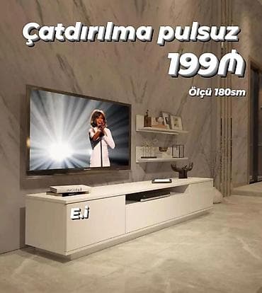 ev aksesuar: Yeni, Düz TV altlığı, Polkalı — 1