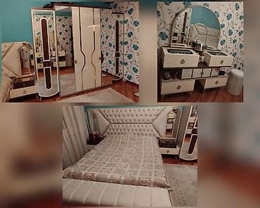 İkinəfərlik çarpayı, Dolab, Termo, 2 tumba, İşlənmiş