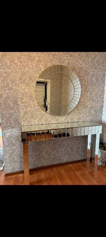 karaca əhmədli: Divardan masa, Açılmayan, Şüşə, Dördbucaq masa — 1