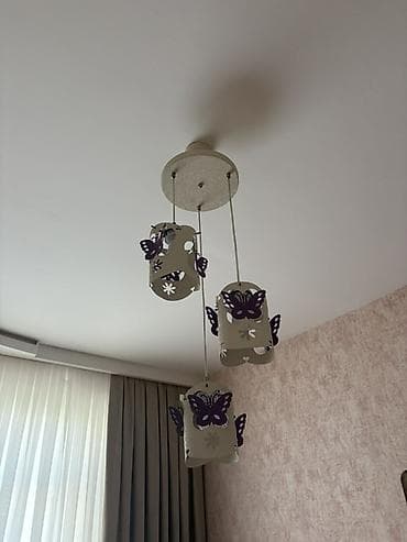 Çılçıraq, 3 lampa, Metal