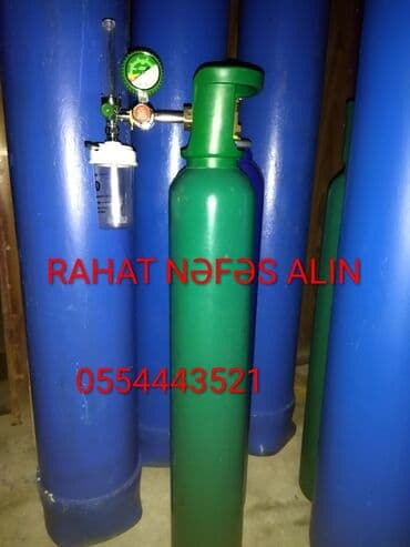 Tibbi geyim: Məhsul: Tibbi oksigen balonları və aksesuarları Təsvir: - Müxtəlif — 1