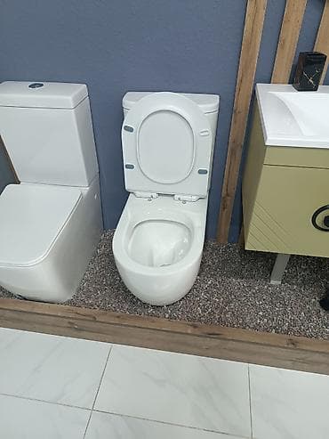 unitazların qiyməti: Yeni, Unitaz, Baçokdan ayrı, Kredit yoxdur, Zəmanətli, Pulsuz çatdırılma — 3