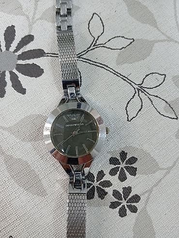 armani saat: Qol saatı, Emporio Armani, rəng - Boz — 1