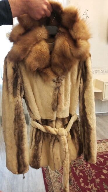 Kürklər: Təbii kürk qadın palto - Material: təbii kürk (yumşaq, sıx və isti) - — 1