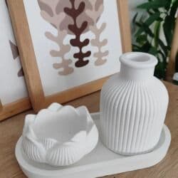 divar fiqurlari: Fiqur, Gips, rəng - Ağ — 15