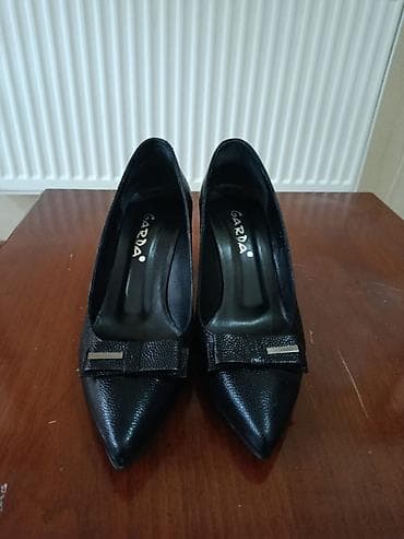 ayaggabı: Qadın klassik tufli dəsti 1) Marka: GARDA - Rəng: metalik boz - Burun — 5