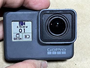 GoPro HERO5 Black action kamera - 4K-ə qədər video çəkilişi, fotolar