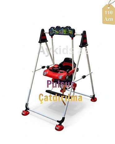 uşaq üçün ev: 👶 YENİ UŞAQ YELLƏNCƏYİ – KEYFİYYƏT + PULSUZ ÇATDIRILMA! 🔥 Körpəniz — 4