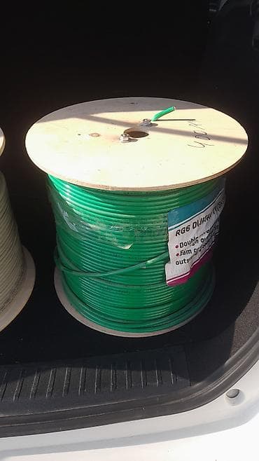 mis mecmeyi: RG6 koaksial kabel – böyük bobin - Növ: RG6 Dual/Double shielded — 1