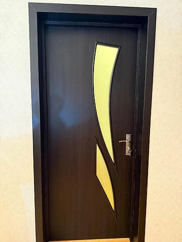Taxta qapi 2 ededdir 1 ededi 45 azn satilir‼️Eni90 Hündürlük 2.05 — 1