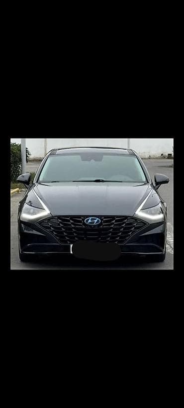 hyundai x35: Hyundai Sonata – qara rəngli, müasir sedan - Korpus: 4 qapılı sedan — 1