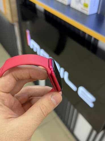 Свадебные платья и аксессуары: Смарт часы, Apple, Сенсорный экран, цвет - Красный — 6