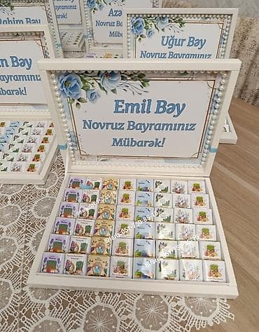 Novruz xoncalari sifarisle hazirlanir.Sifarisler indiden