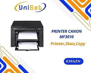 Printer "Canon MF3010" Şəhər: Bakı Malın növü: Printerlər Yeni?: Bəli — 1