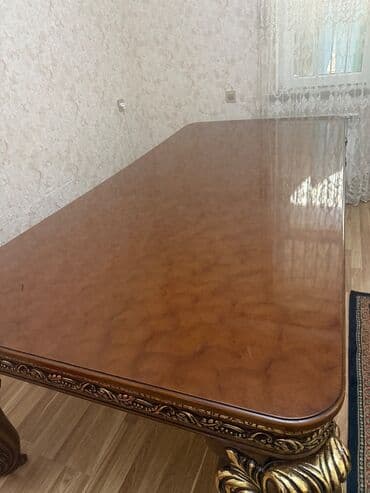 sam: Qonaq masası, İşlənmiş, Açılmayan, Taxta — 2