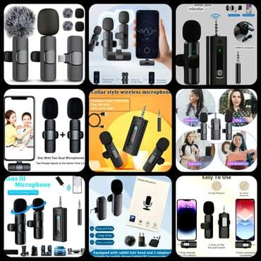 Yeni Simsiz (Bluetooth) Mikrofon Ünvandan götürmə