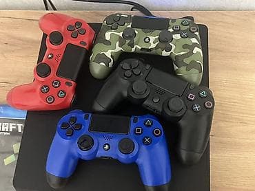 PS4 (PlayStation 4) komplekti - Konsol: PS4 (şəkildə göstərilən