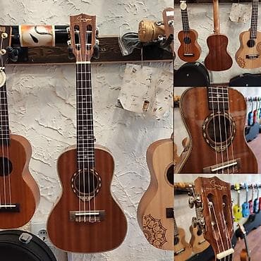 gitara simləri: Ukulele Smiger SKC-01 Simlərin sayı: 4 Üst:Sapele Qol: Mahogany Çanta — 1