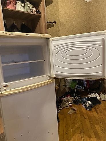 kohnə soyuducular: 2 qapılı Dnepr Soyuducu Satılır, rəng - Ağ — 4