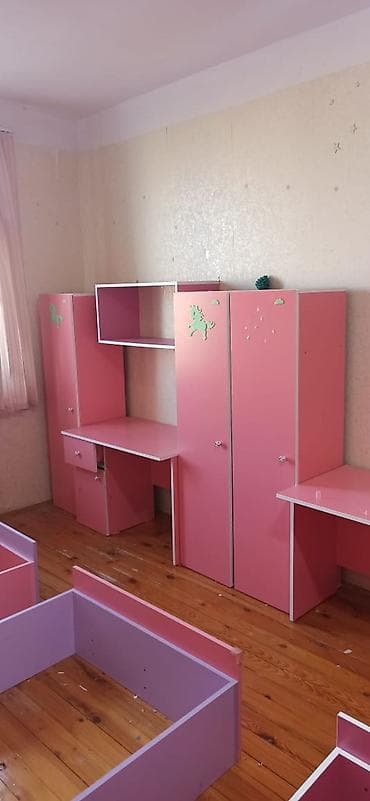 mekteb mebeli: Qız üçün, Təknəfərlik çarpayı — 3