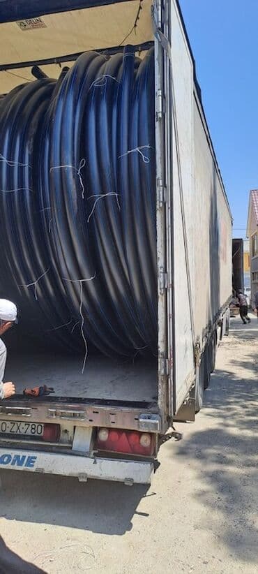 Su üçün Plastik Məişət trubası