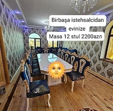 Qonaq otağı üçün, Yeni, Dördbucaq masa