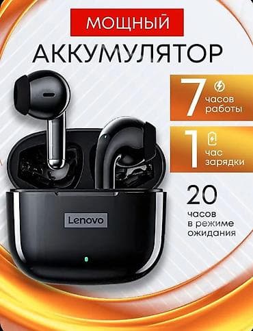 samsung galaxy note 9 ekran: Yeni Simsiz (Bluetooth) Qulaqcıqlar, Lenovo, rəng - Qara — 2