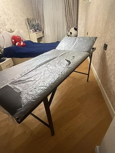 bar mebel: Yeni, Masaj kuşetkası, Qatlanmayan, rəng - Qara — 1