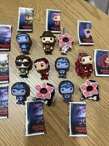 statuya: Stranger Things Kinder Joy: Will UpsideDown 8 m Max UpsideDown 5m — 1