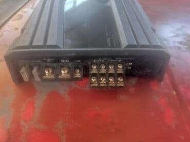 ses yazan: Kenwood avtomobil gücləndiricisi avtomobildə səs sistemini — 2