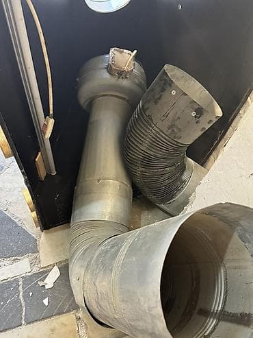 boru turba: Sənaye tipli havalandırma/egzoz sistemi üçün komponentlər dəsti — 1