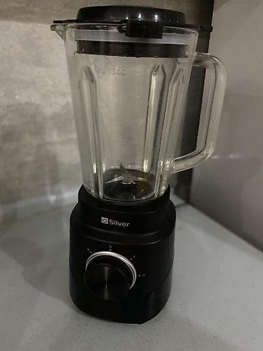 ucuz blender: Silver markalı stasionar blender - Güclü elektrik bazası və böyük — 1