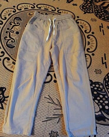 Köynəklər: Bol kəsim Şalvar, M, rəng - Bej — 1