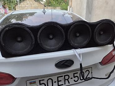 sony maqnitola: Avto səs sistemi paketi Tərkib: - Soundmax subwoofer (qapalı/portlu — 4