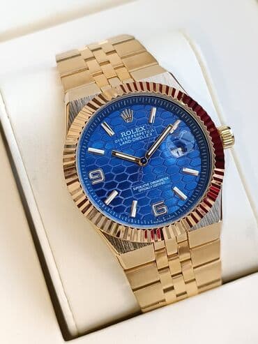 el fecr saat: Yeni, Qol saatı, Rolex, rəng - Qızılı — 10