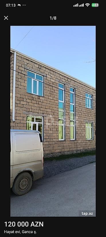 ucuz evler binede: 5 otaqlı, 250 kv. m, Kredit yoxdur, Orta təmir — 1