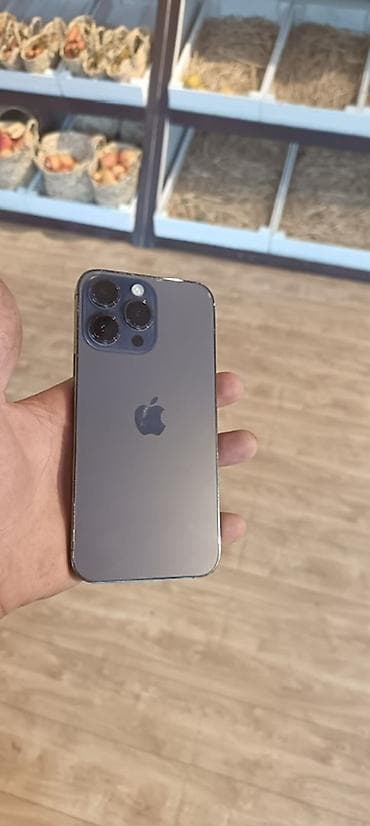 apple qulaqciq: IPhone 14 Pro, Space Gray, Face ID — 2