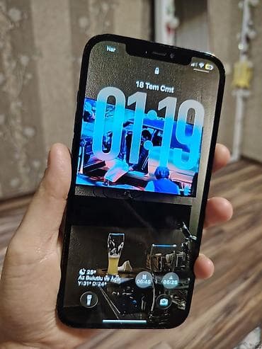 iphona 6 plus: IPhone 12 Pro Max, 256 GB, Mavi, Qırıq — 2