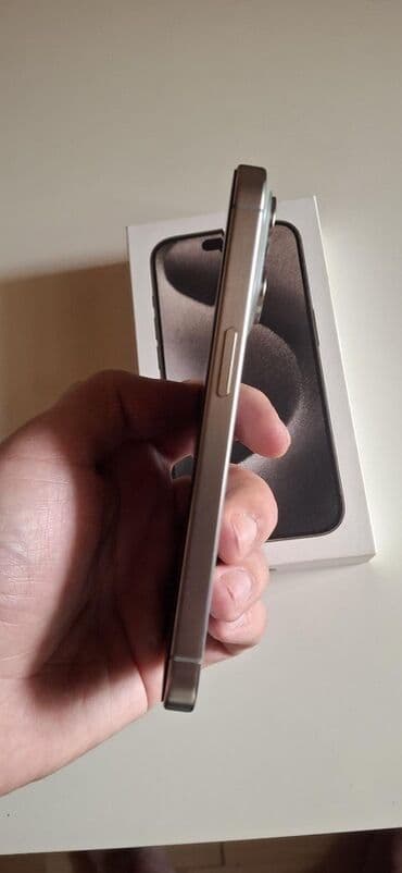 appl: IPhone 15 Pro, 128 GB, Natural Titanium, Face ID — 5