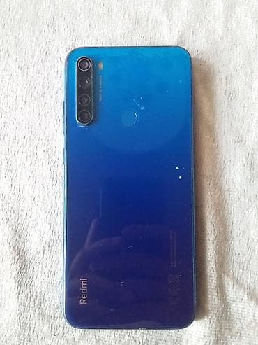 telefon ekran təmiri: Redmi Note 8T, 32 GB, rəng - Mavi, Barmaq izi — 2