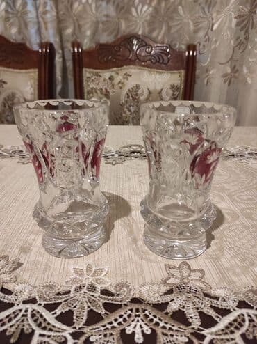 beqoniya gülü: Vaza dəsti, Xrustal — 1