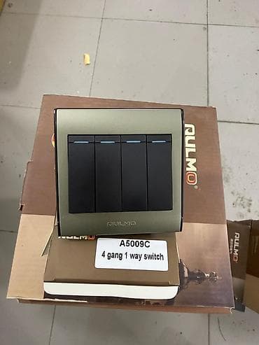 acar yazan: AULMO divar açarları – müasir dizaynlı elektrik idarəetmə seriyası — 6