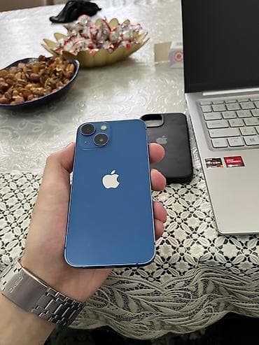 Asia: IPhone 13 mini, 128 ГБ, Голубой, Face ID — 1