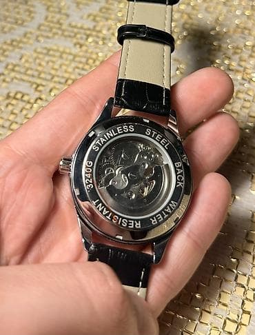 saat mexanik: Qol saatı, Orient, rəng - Qara — 6