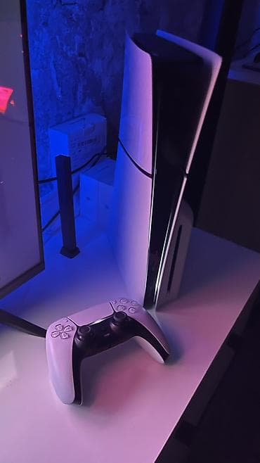 Компьютеры, ноутбуки и планшеты: PlayStation 5 slim (diskli versiya) oyun konsolu Xüsusiyyətlər: - — 1