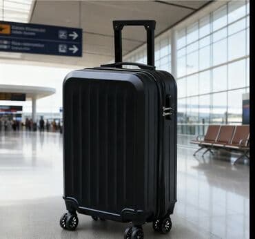 pul kiseleri: Yeni
Çamadan S ölçü
Reng- Qara
Uzunluq 55 sm
Eni 33 sm
Dərinlik 20 sm — 1