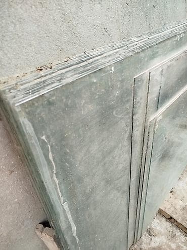 Dekorativ divar panelləri: Şüşə lövhələr – iri ölçülü, düz kənarlı - Material: şəffaf şüşə - — 3