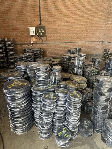 руль для велосипеда: Резиновые Гантели, Вес: 25 кг, Новый — 4