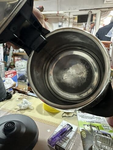 sac qurudan fen: EFBA elektrik çaydanı - Paslanmayan poladdan gövdə: parlaq, istiliyi — 4